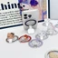Giá đỡ điện thoại từ tính Hello Kitty màu hồng sang trọng có gương cho vỏ nam châm và IPhone 13 15 16 17 Pro Max 14 Plus có thể gập lại Vòng đeo tay Giá đỡ