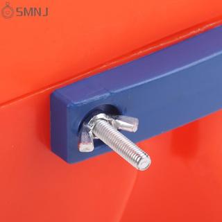 SMNJ Nhựa Đỏ Heo Con Bát Ăn Treo Tường Bền Thức Ăn Cho Lợn Máng Chống Tràn Cho Chuồng Và Trang Trại Động Vật Bút Mới