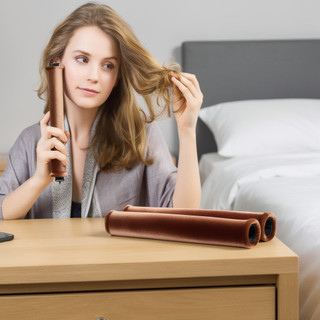 Máy Uốn Tóc Không Nhiệt 3 Chiếc Nhung Cover Không Hư Tổn Nhiệt Ngủ Tạo Kiểu Tóc An Toàn Lâu Dài Uốn Cong