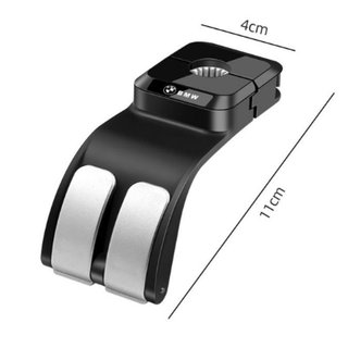 Ghế ngồi ô tô Móc tựa đầu ABS Có thể gập lại 360 Thiết kế khóa xoay Bộ sắp xếp nội thất hạng nặng