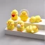 6 Chiếc Kawaii Vịt Vàng Nhỏ Dễ Thương Thưởng Thức Thực Phẩm Hình Trang Trí Xe Trang Trí Bảng Điều Khiển Dễ Thương Trang Trí Cho Gương Chiếu Hậu Và Bàn Văn Phòng Thu Nhỏ Các Bức Tượng Nhỏ Đồ Chơi