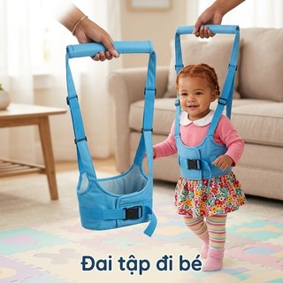 Dây nịt đi bộ cho bé Dây tập luyện cho trẻ mới biết đi Lưới thoáng khí Đệm mềm Hỗ trợ an toàn có thể điều chỉnh