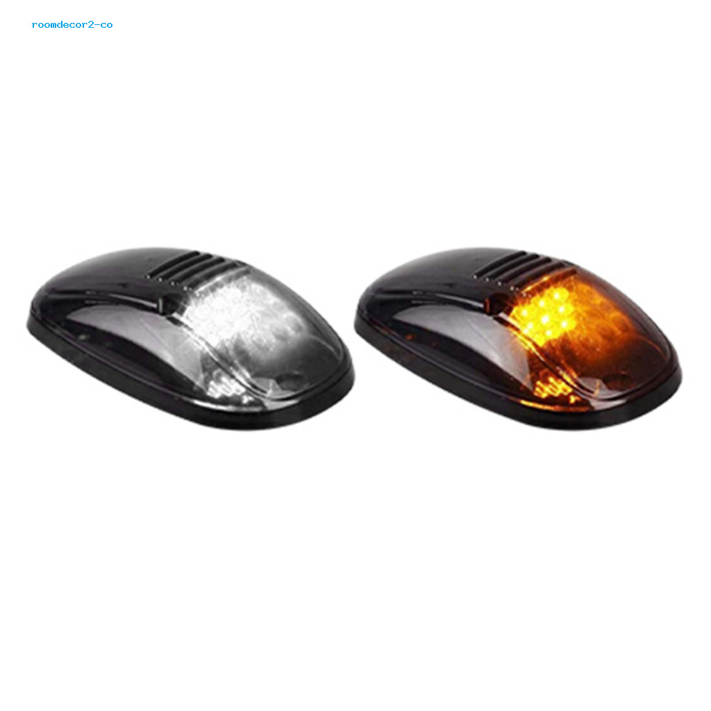 Đèn cab năng lượng mặt trời cho xe tải, đèn marker cảm biến rung, pin không lắp đặt, đa năng, không dây