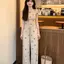 Bộ Đồ Nhỏ Gọn Cho Nữ Mùa Hè 2026 - Áo Thun Ngắn Tay Ôm Vừa Vặn & Quần Dây Rút Thời Trang