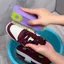Hộp tạo bọt xà phòng Giặt không cần bàn chải Con lăn gia đình Chống trượt