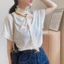 Khăn Lụa Sọc Nhỏ Nữ Phù Hợp Với Thời Trang Dễ Thương Mori Hairband Retro Trang Trí Đa Năng Khăn Trùm Đầu