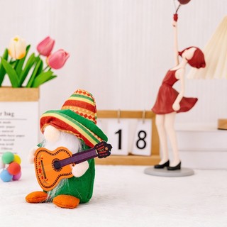 Đồ trang trí ngày lễ Gnomes, Đồ trang trí trong nhà bằng nhạc Gnomes, Gnomes nhồi bông thủ công Một mùa xuân hè