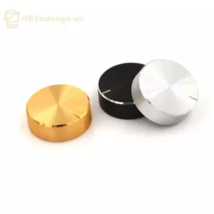 Ge 1PC 30 * 10 Nhôm Điều Khiển Âm Lượng Núm CD Khuếch Đại Điện Áp Dụng Cụ n