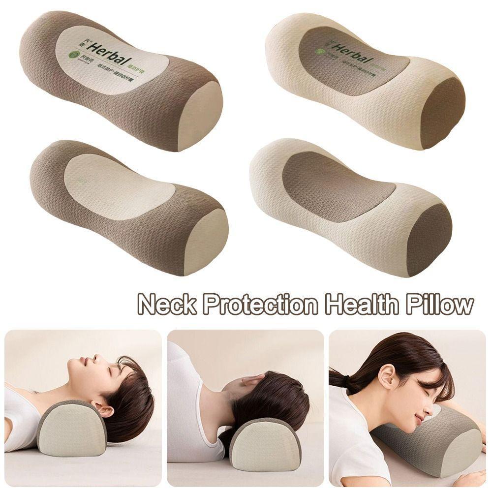 Gối kiều mạch SAIA, Gối cột sống chống vòm hình trụ, Hỗ trợ di động Ngủ thoáng khí Giảm đau cổ tử cung Gối sống sót cho người lớn