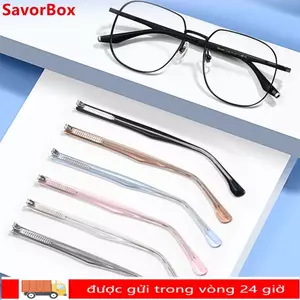 SAVORBOX 1 Cặp Dụng cụ sửa chữa kim loại chân thay thế Khung kính chống trượt