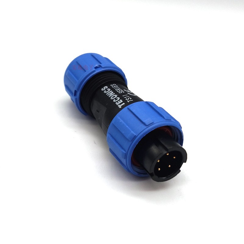 Cắm Hàng Không SP11 phía sau nam, đai ốc, ổ cắm 2/3/4/5 lõi, IP68 chống thấm nước, kết nối công nghiệp ST11