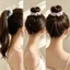 5 Chiếc Ngọt Ngào Nhiều Màu gradient Đan scrunchies Nhẹ Mềm Mại Dây Buộc Tóc Không Hư Tổn Dây Co Giãn Cho Nữ Trang Phục Hàng Ngày Và Sử Dụng Kiểu Tóc