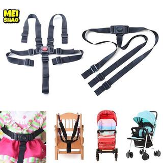 MeiShao Ghế Ăn Cho Bé Đai An Toàn 3 / 5 Điểm Cho Bé Ăn Ghế Đai Xe Đẩy Bé Phụ Kiện Ghế Cao Pushchair Thắt Lưng Đẹp