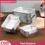 XUAN 10 Cái Hình Chữ Nhật Giấy Nhôm Khay Nhôm Lá Chảo Chiên Không Khí Lót Chảo Nướng Chống Dính Bát BBQ Cấp Thực Phẩm Cho Nồi Chiên Không Khí Lò Nướng Nướng Nấu Ăn Dụng Cụ Nhà Bếp VN