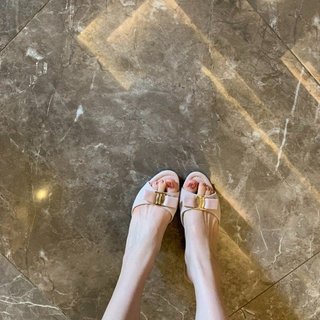 Dép Nữ Mũi Tròn Stiletto Gót Chân Slip-On Thời Trang