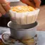 TRTR 50 Chiếc 3.5 / 4 / 5 / 6 / 8 Inch Lớn Xếp Ly Bánh Phô Mai Nướng Bánh Giấy Cho Tiệc Cưới Muffin Khuôn Bánh Giấy Cốc Chống Dầu Bọc VN