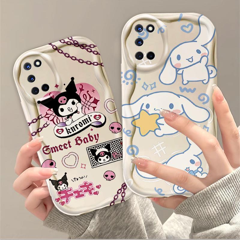 Thích hợp cho điện thoại thông minh 3D OPPO A52 A72 A92 TPU mềm Kuromi Cinnamoroll Vỏ điện thoại chống sốc