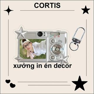 Móc khoá hình ảnh camera cortis Martin , James , Juhoon , Seonghyeon và Keonho Xưởng in Én decor