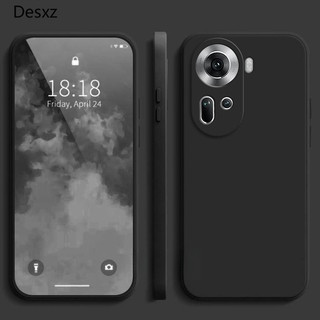 Dành cho Ốp lưng OPPO Reno 11 5G màu trơn OPPO Reno11 5g Vỏ bảo vệ silicon chống rơi màu trơn đơn giản