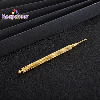 [Keepcheer] 1 Dụng cụ Massage thăm dò điểm châm cứu Tai bằng đồng không đau Nhẹ cầm tay Bút phát hiện huyệt Dụng cụ phản xạ mặt Mới