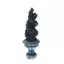 HFTOY 1 / 12 Nhà Búp Bê Mô Phỏng Cây Xanh Chậu Mẫu Nhà Búp Bê Trang Trí Cảnh Quan Sân Vườn Nhà Búp Bê Trang Trí Cây Cảnh Nhà ~