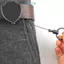 E-WOITD Đa Năng Có Thể Thu Vào Carabiner Móc Khóa ID Huy Hiệu Carabiner Giá Đỡ Có Kẹp Chìa Khóa Chống Mất Thẻ E-WOITD