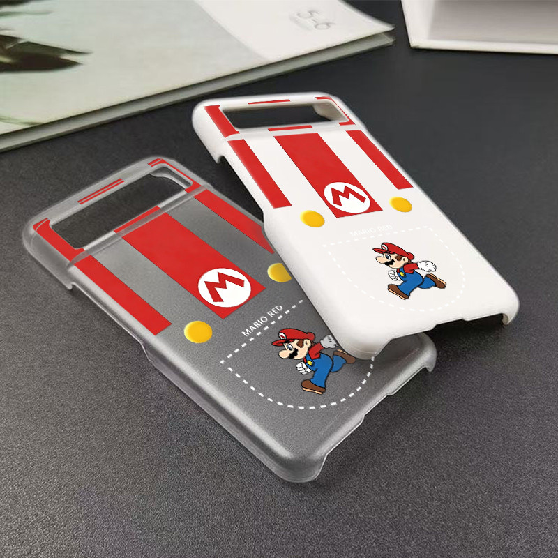 Dành Cho Google Pixel 11 Pro 10A 10 Pro XL 9A Pixel 8 7A 7Pro 6A 5A Super Mario Micro Matte Mỏng Vỏ Điện Thoại Cứng Cho / Quấn Nửa Google Pixel Cover