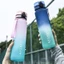Cốc nước thể thao Màu Gradient Cốc di động Khóa cốc nhựa Bounce Cup Space Cup Công suất siêu lớn Ngoài trời Chuyên dụng UN0M