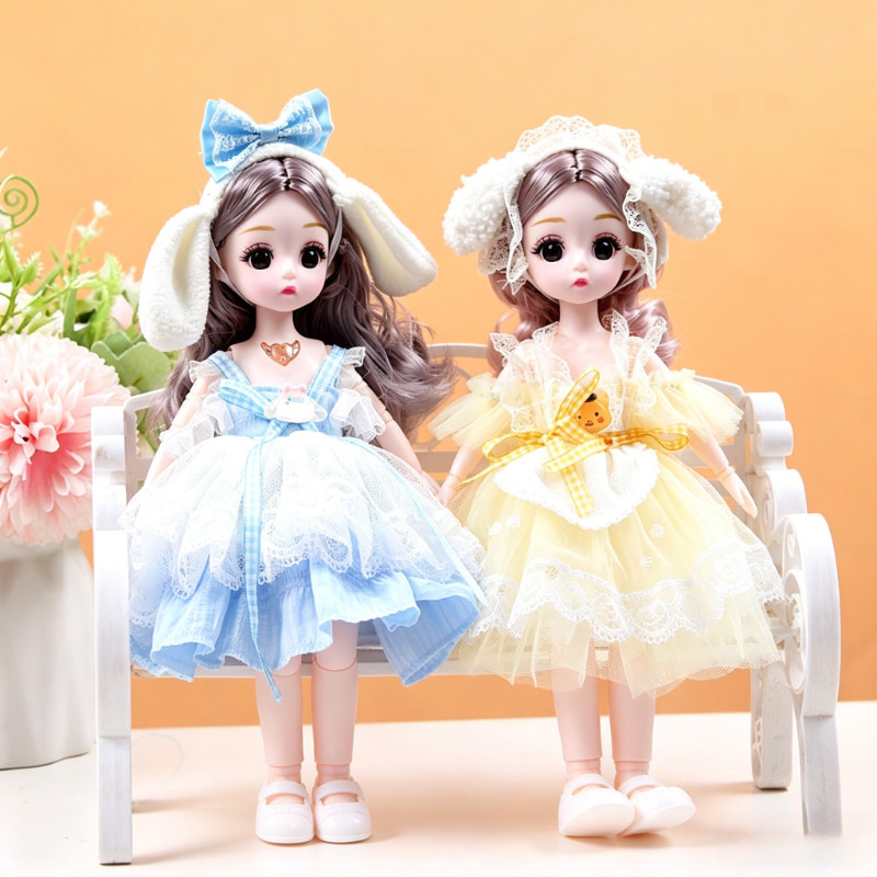 Búp Bê Công Chúa 30cm Có Khớp – Tay Chân Gập Linh Hoạt, Nhiều Kiểu Dáng, đồ Chơi Cho Bé Gái, Quà Sinh Nhật