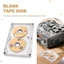 55 Phút Trống Băng Đĩa Kim Loại Hai Mặt Nhỏ Mở Đĩa Trống Cassette Băng Băng Đĩa