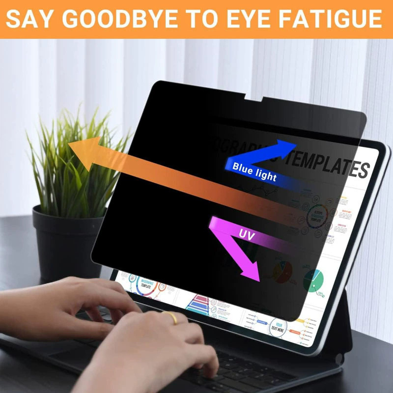 Chống Nhìn Trộm Phim Như Giấy Cho Xiaomi Redmi Pad 2 SE 9.7inch Bảo Vệ Màn Hình Riêng Tư Cho Redmi K Pad 2 7 8 Pro 12.1 Không Kính