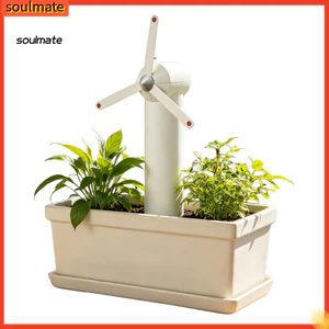 Linh hồn| Quay Cối Xay Gió Cây Tưới Cây Tưới Cây Tự Động Tưới Cây Gai Với Cối Xay Gió Trang Trí Tự Tưới Nước Lắp Cho Cây Chậu Ngoài Trời Trong Nhà