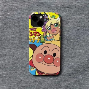 Ốp Điện Thoại Anpanman Thích Hợp Cho IPhone 7 8 PLUS 11 12 PRO 17 AIR 16 15 14 13 ProMax XR XSMAX QYJS Phim Vỏ Cứng Chống Sốc Chống Bụi Bẩn