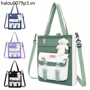 Canvas Hướng Dẫn Túi Xách Bé Trai Bé Gái Túi Xách Học Sinh Tiểu Học Một Vai Túi Trẻ Em Chống Thấm Nước Nhiều @ -