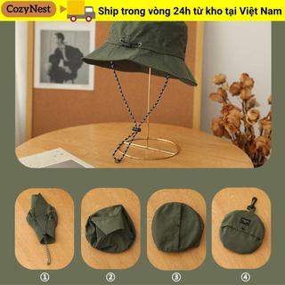 Mũ Xô COZYNEST, túi bảo quản mũ câu cá nhanh khô, chống thấm nước mùa hè, chống tia UV, mũ chống nắng cho cắm trại, đi bộ đường dài
