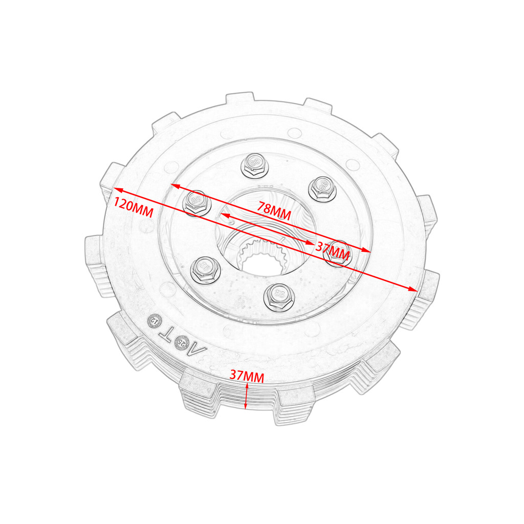 Dành Cho CFMOTO CF250NK 250NK CF250 NK Động Cơ Xe Máy Ly Hợp Lắp Ráp Đĩa Bộ
