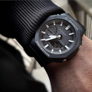 Đồng Hồ Nam Dây Nhựa Casio G-Shock GA-2100-1ADR Lõi Carbon - Chống Nước 200m | GA-2100-1A