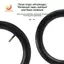 Ống bên trong xe đạp rộng 20X2.125 / 2.4 với ống dự phòng cao su van 48mm cho phụ kiện lốp xe đạp bãi biển tuyết