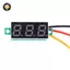 {TB & Bag} Vôn kế kỹ thuật số 0,28 Inch DC 0-100V Máy kiểm tra điện áp Máy dò đo Vôn kế DC Mini.