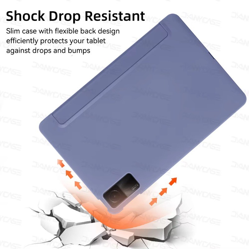 Ốp điện thoại TPU Cho Redmi Pad 2 9.7 SE 8.7 11 10.61 Chống Rơi Máy Tính Bảng Ốp điện thoại Bảo Vệ Cho Redmi K Pad 2 8.8 Trifold Stand Silicon Case