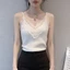 NICOLOO Ren Cổ Chữ V Sling, Áo Vest Viền Ren Gợi Cảm Mùa Hè, Thời Trang Ngọt Ngào Cho Bé Gái Không Tay Tank Top Đi Biển Kỳ Nghỉ