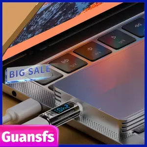 Guansfs Guansfs USB C Adapter Điện Máy PD 240W Màn Hình Hiển Thị Video 8K 60Hz 40Gbps Truyền Thiết Kế Kỹ Thuật Số nam Đến Nữ Nối Dài