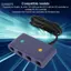Guansfs Bộ Chuyển Đổi Dành Cho Wii U Và PC 3 Trong 1 Cắm Chơi Bộ Chuyển Đổi Bộ Điều Khiển Trò Chơi Hỗ Trợ Chức Năng Turbo Boost Với ​​Cáp Dài 150Cm