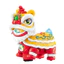 < Pluscloth > Đồ chơi khiêu vũ sư tử điện cho trẻ em có đèn Led Âm nhạc Lắc đầu đi bộ Sư tử hoạt hình cho trẻ mới biết đi Bé trai Bé gái – Pin quà tặng trang trí lễ hội năm mới của Trung Quốc