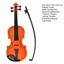 < Pluscloth > Chất liệu an toàn: Đàn violin được làm bằng vật liệu nhựa an toàn và không mùi đặt sự an toàn cho trẻ em trước tiên cho phép cha mẹ yên tâm rằng con cái của họ có thể emb