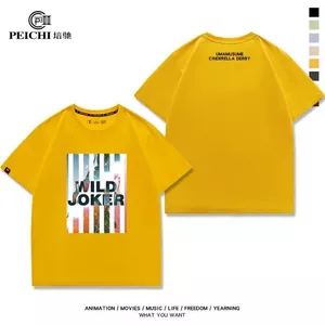 Ngựa Đua Cô Gái Pretty Derby Trò Chơi Ngoại Vi Nghe Chúa Của Bạn Cùng Phong Cách cos Áo Thun Tay Ngắn Nam Nữ Quần Áo Mùa Hè