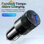 USB Power Delivery Bộ sạc xe hơi 66W Cổng kép USB A + USB C Sạc nhanh 3.0