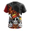 Mùa Hè Mới Anime One Piece 3D Nhanh Khô Áo Thun Luffy Zoro Unisex Tay Ngắn