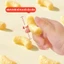 Bánh gạo ăn dặm hữu cơ 30G Kyu's - Thành phần gạo hữu cơ, không chất bảo quản dành cho bé từ 6m+_ 4 cm cho bé dễ cầm nắm