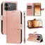 Ốp Lưng Cho Honor 600 Pro Dập Nổi Đuôi Bướm Da Khe Cắm Thẻ Dây Đeo Tay Chống Rơi Vỏ Điện Thoại